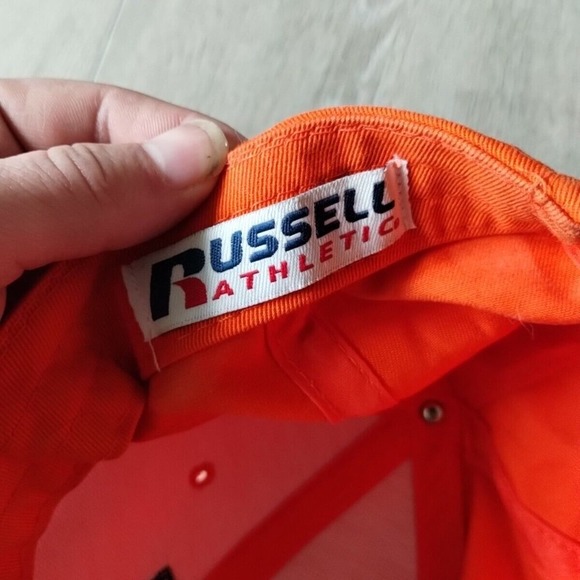 Illinois Fighting Illini Hat Baseball Dad Cap Orange Blue I Logo Adjustable OSFA - Picture 9 of 11